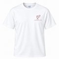 White Faith That Goes Beyond Sunday Classic Tee, front product view