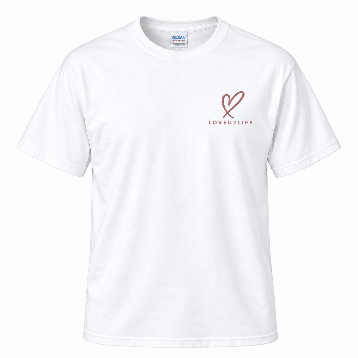 White Faith That Goes Beyond Sunday Classic Tee, front product view