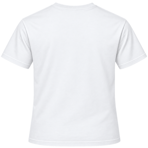 White | Child of God Tee blank back view